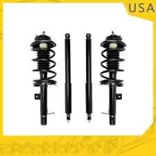 Front Complete Struts and Rear Shock Absorbers for 2000-2005 Ford Focus 2.0L 4PC