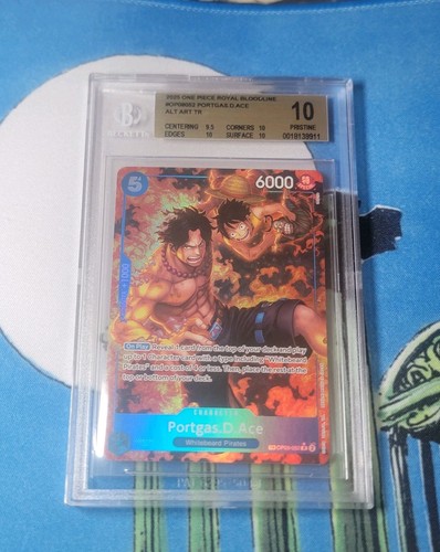 Portgas.D.Ace (Treasure Rare) graded BGS 10 for sale on eBay