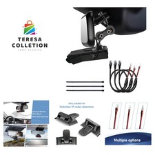 Radar Detector Mount Rearview Mirror Hard Wire Power Cord kit 16"