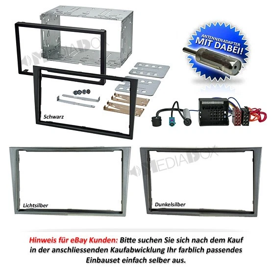 PIONEER 2-DIN DMH-A3300DAB Auto Radioset für OPEL Zafira B - 2005-2014  - Bild 3 von 4