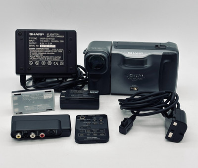 Sharp Digital Viewcam VL DC1 MiniDV Camcorder 30x Digital Zoom #88B2
