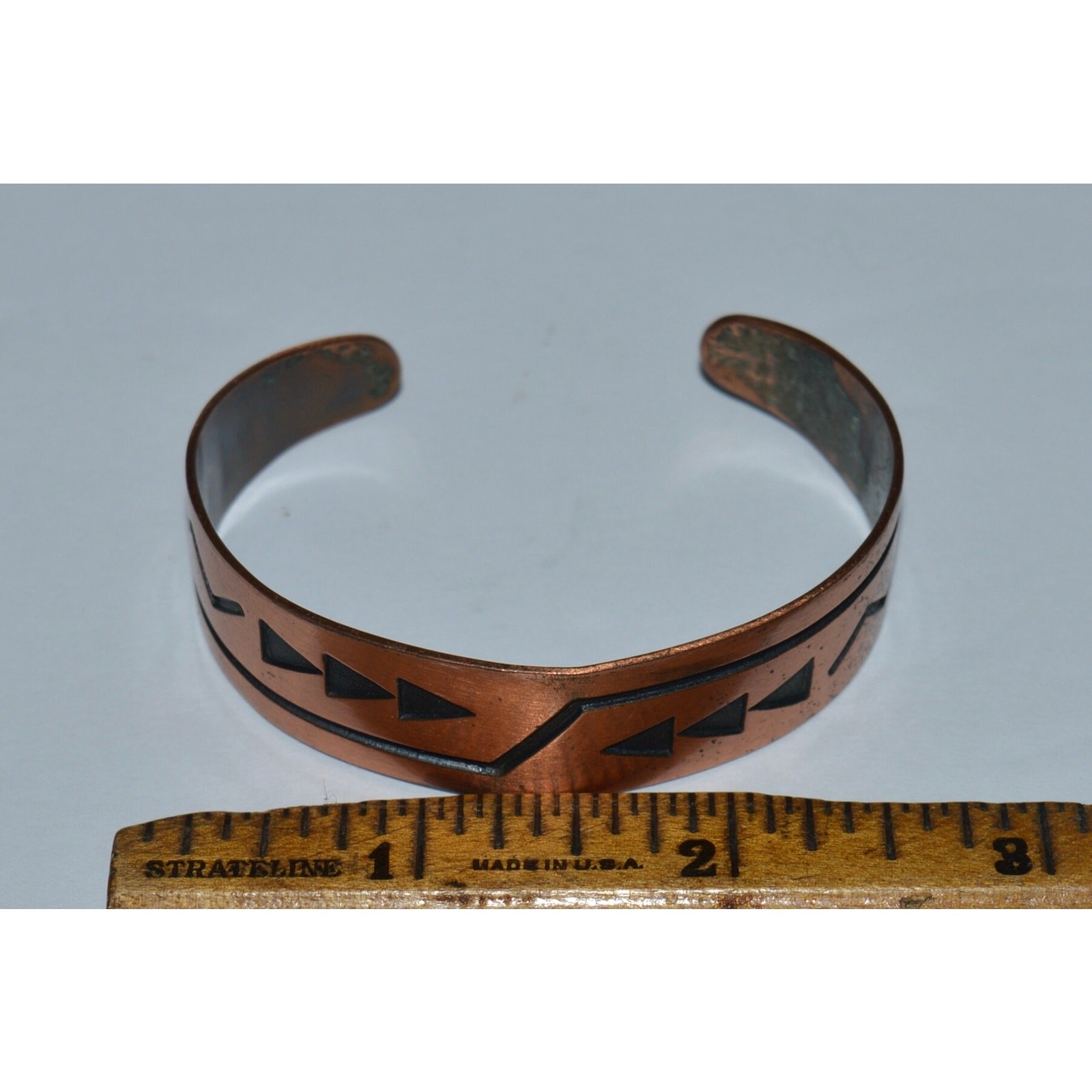 Bell Trading Copper Cuff Bracelet, Southwestern M… - image 8