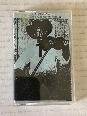 Joe Deering Texas Champion Fiddler Cassette Bluebonnet Fiddle Folk BL137