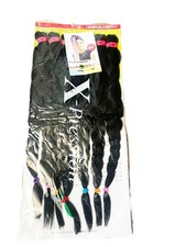 64 -inch 7 Packs Pre-stretched Hair Braid Extension & Crotchet - Expression