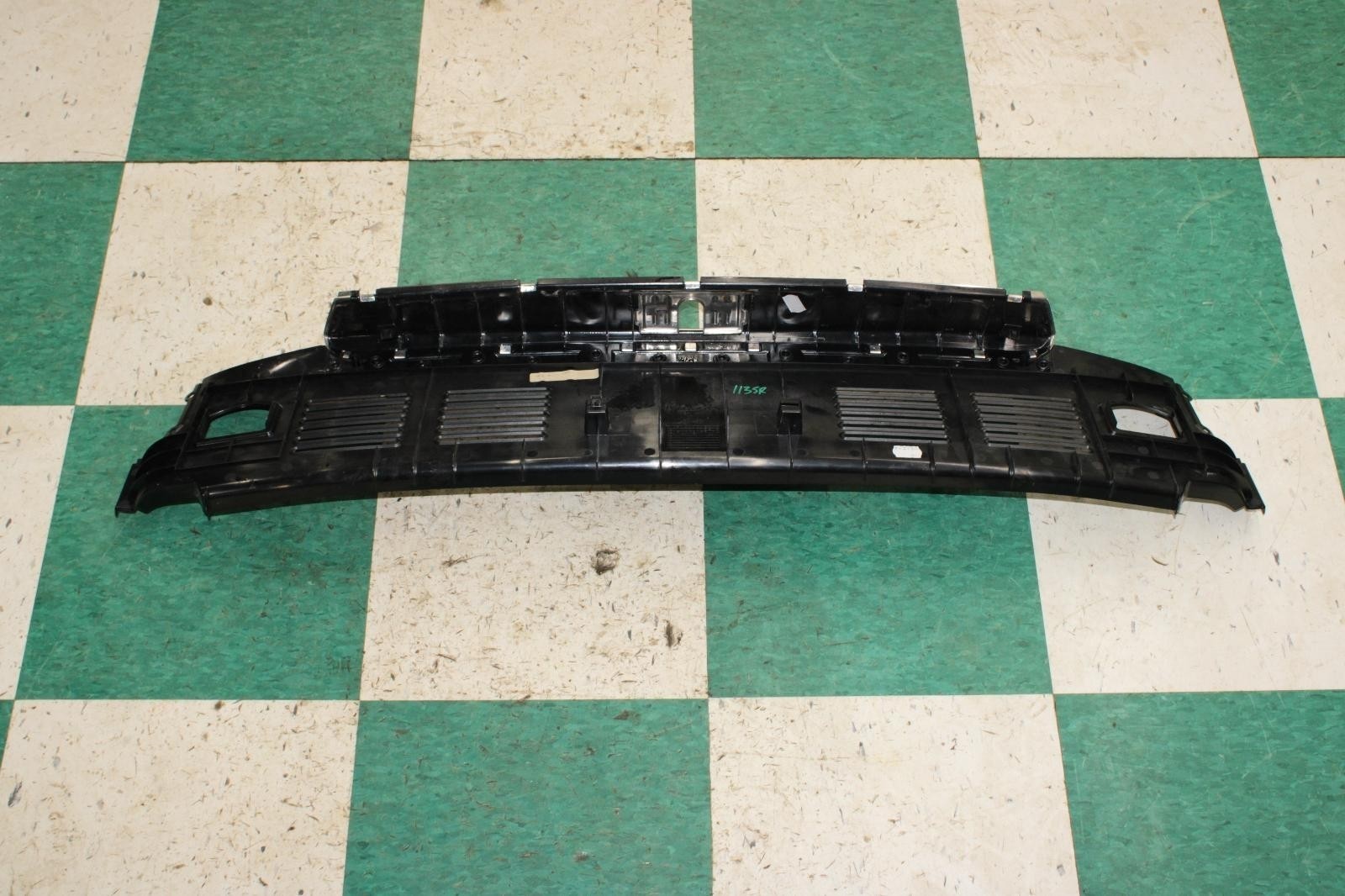 14-18 Flying Spur Black Rear Trunk Hatch Interior Entry Sill Scuff Trim Panel OE