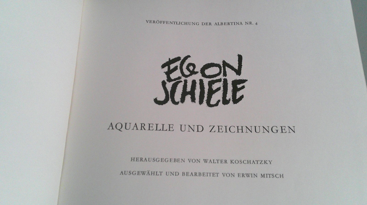 アート・デザイン・音楽 Egon Schiele: Zeichnungen und Aquarelle Egon Schiele: Aquarelle Und Zeichnungen 1973 Portfolio 64 Prints