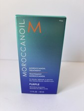 Moroccanoil Treatment Purple Hair Oil for Blonde Hair Care, 1.7 Fl. Oz. NIB 