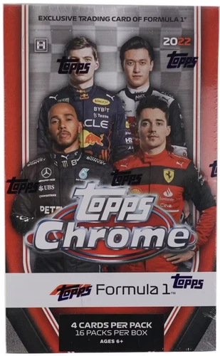 2022 TOPPS CHROME F1 FORMULA 1 HOBBY LITE BOX NEW FACTORY SEALED