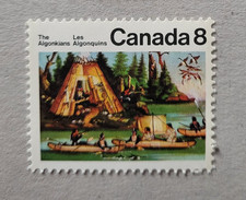 canada stamp #567i - Micmac Indians (1973) 8¢ F/HB MNH OG