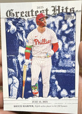 Topps 2026 Series 1 Bryce Harper GH-10 2025 Greatest Hits Insert Phillies MLB