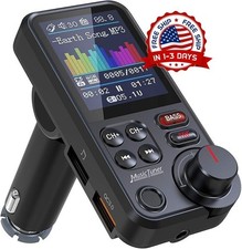 Transmisor De Audio FM Para Auto Bluetooth 5.0 USB Receptor Radio For Carro NEW