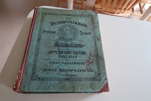The International Postage Stamp Album. 20th Century Edition. 1901-1919. No stamp