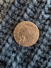 1911 $2.50 Indian Head Gold Quarter Eagle Coin Pre-1933 Circulated Uncertified