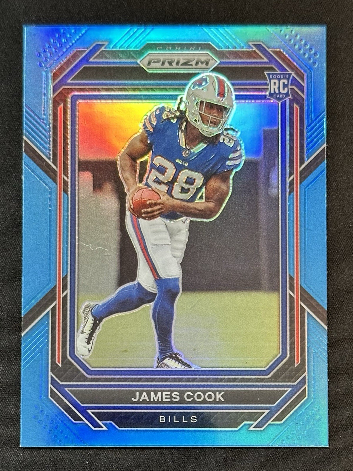 2022 Panini Prizm - Rookies James Cook #319 Light Blue Prizm (RC)