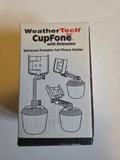 WeatherTech CupFone with Extension Adjustable Cup Holder Cell Phone Mount NEW