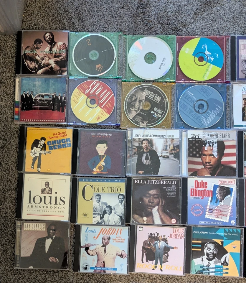 Blues R&B Jazz Soul cd collection lot (90) Great Titles Armstrong Fitzgerald+++ - Bild 2 von 4