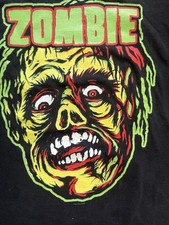 Vtg 1999 Rob Zombie Shirt XL Glow In Dark Winterland Hellbilly Tour Dead Tee