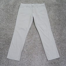 Carhartt WIP Pants Mens 34 Beige Sid Pant Sli...