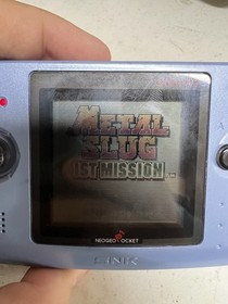 Metal Slug 1st Mission - NEO GEO NeoGeo Pocket Color - Tested - Authentic