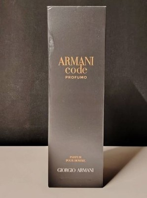 Giorgio Armani Code Parfum 3.7oz Mens Perfum EDP Box Packed with FREE SHIPPING