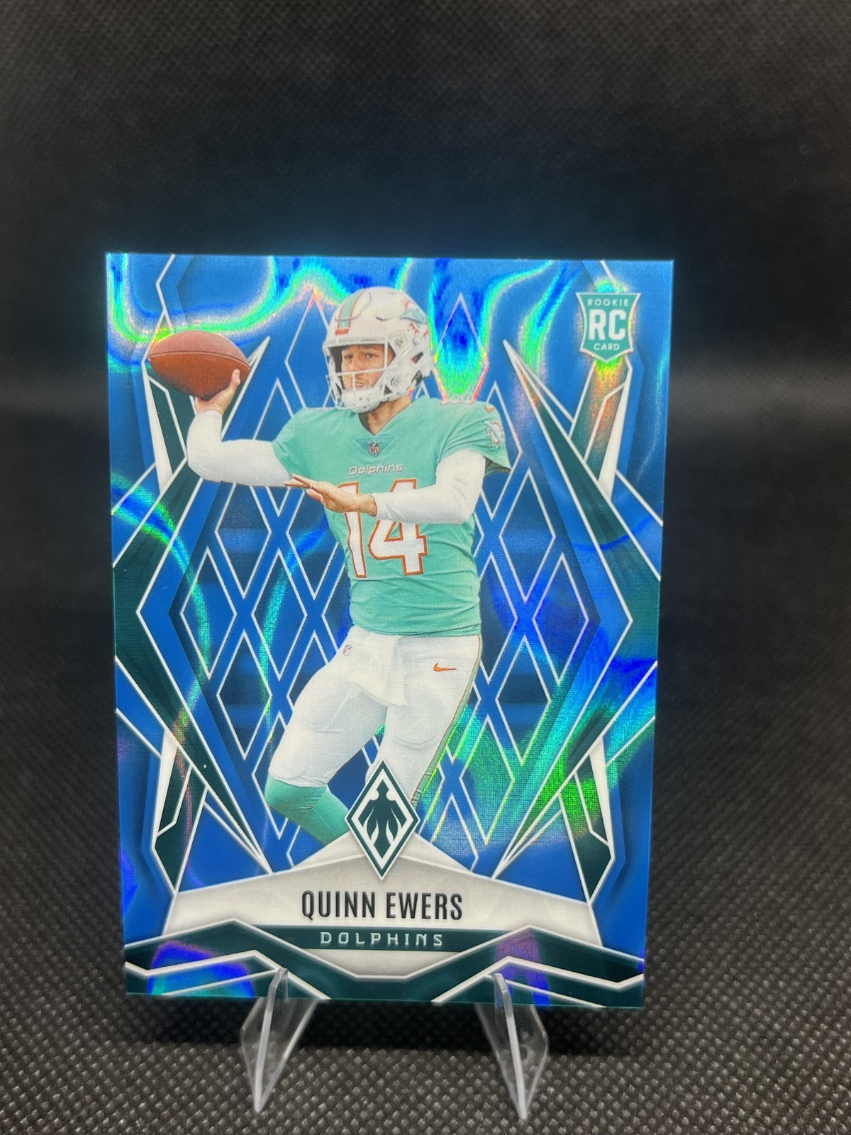2025 Panini Phoenix #159 Quinn Ewers Light Blue Lava Prizm #/325