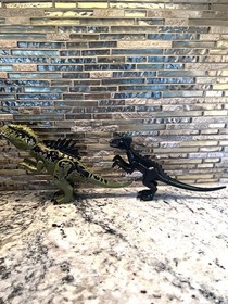 Jurassic World Giganotosaurus and Indoraptor Dinosaur Custom Lego Lot of 2!🔥