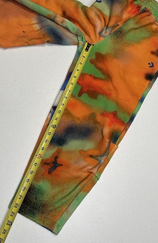 Converse Shapes x Come Tees Men’s Size XS Multicolor Wide Leg Fleece Sweatpants - Picture 13 of 14