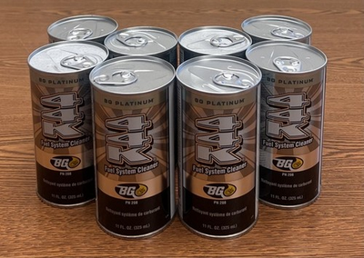 #ad BG 44k Platinum Fuel System Cleaner Additive 11 Oz Can PN 208 8 Pack $138.99