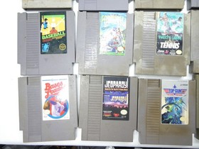 Nintendo NES Lot of 25 Untested Super Mario Duck Hunt Yo! Noid Sesame Street