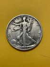 1937 Walking Liberty Half Silver Dollar