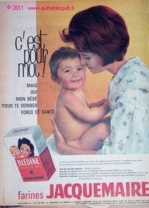 Farine Bledine Jacquemaire Bebe Publicite 1960 Pub Ebay Farine Bledine Jacquemaire Bebe Publicite 1960 Pub Ebay