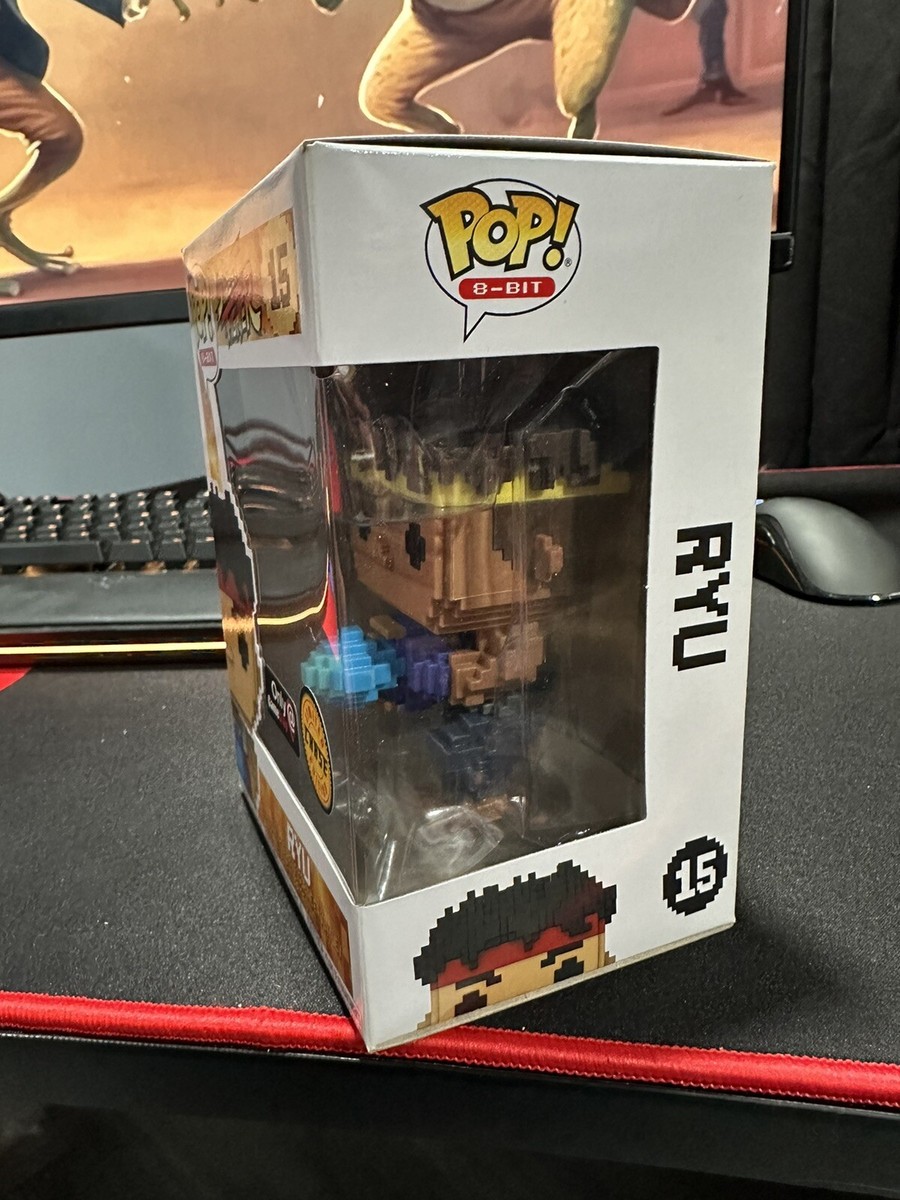 Funko Pop 8-Bit Gamestop Exclusive Chase Ryu Street Fighter Funko Pop 8-Bit Gamestop Exclusive Chase Ryu Street Fighter
