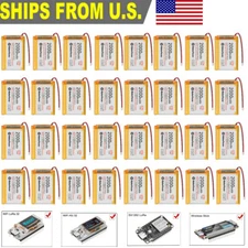 Lithium Rechargeable Battery LiPo 2000mAh 3.7V Micro JST 1.25 Plug for Arduino