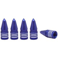 5 X You.S Ventilkappen Ventilverschluss Spike In Blau FüR Auto PKW LKW Motorrad