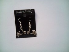 scooter earrings lambreta/vespa etc