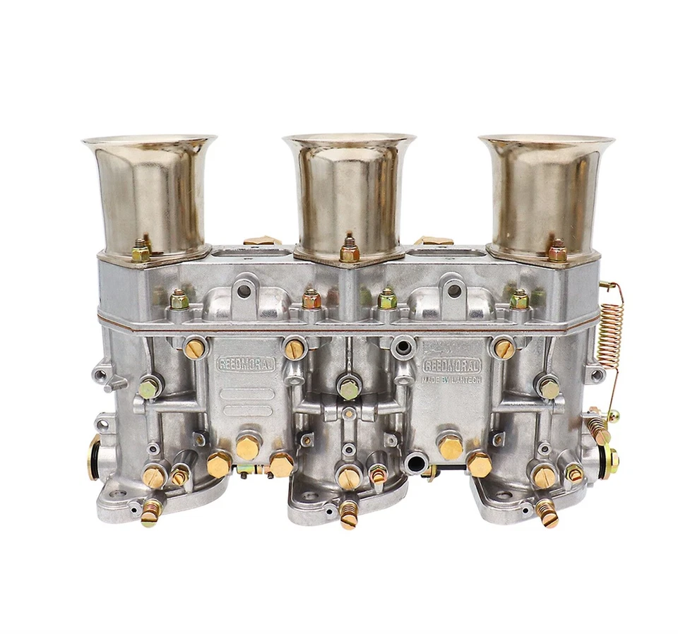 New 3 Barrel Carburetor for Porsche 911, 906, 916 for 46 IDA 3C Weber Only Left Foto 4 de 4