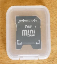 Quality Dane Elec Mini SD 1GB Memory Card for your Vintage Device AU Stock New 3