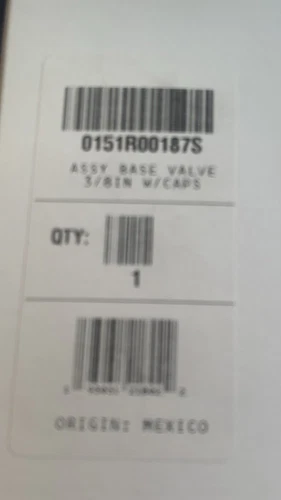 Goodman-Amana 3/8" Liquid Line Service Assembly Base Valve W/CAPS 0151R00187S