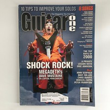 Guitar One Magazine February 2001 Subscription Edition Cover: Dave Mustaine
