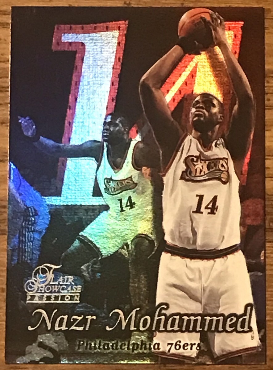 Nazr Mohammed 1998-99 Flair Showcase Row 2 Rookie Card #51 NBA RC 