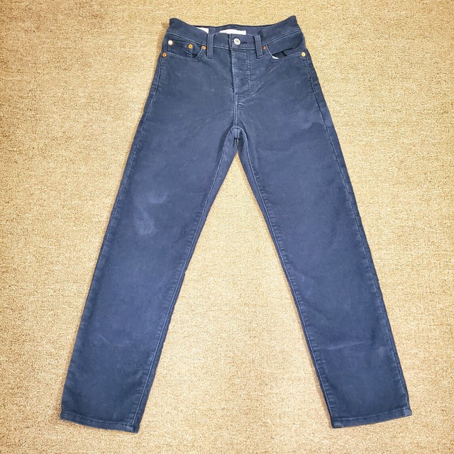 Stretch Corduroy Crop Pants 