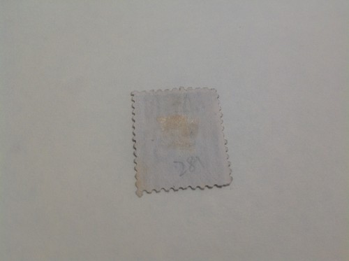 NSW2 1/2d Blue Allegorial of Australia 1890 Barrel cancel 1134 The Exchange - 第 2/2 張圖片