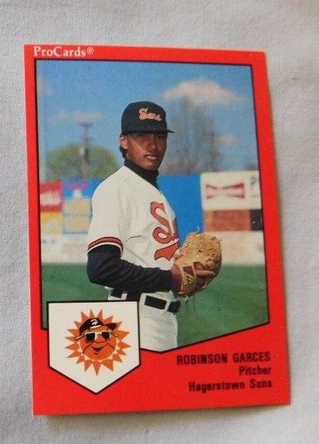 1989 ProCards Minor League Hagerstown Suns Baseball Card Pick one - 第 22/27 張圖片