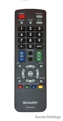 Sharp OEM Replacement Commercial Display Remote Control - Infrared - GB244WJSA
