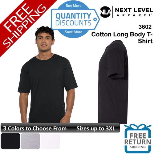 Next Level Red 3227 T-Shirt - 3XL, 4.3 Oz 60/40 Cotton-Polyester Jersey, Unisex