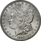 1890-P $1 Morgan Dollar NGC MS65 -- Incredibly Lustrous Blast White Gem