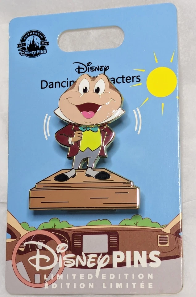 Disney Pin 156868 Mr Toad Adventures Of Ichabod & Mr Toad Dancing Characters LE Foto 3 de 4