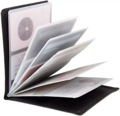 Wonder Wallet Inserts 12 Page Plastic Amazing Slim Comfortable RFID Blocking NEW