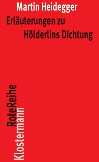 Thumbnail - Erläuterungen Zu Hölderlins Dichtung Martin Heidegger