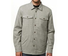 O'NEILL Men's GRAVEL LINED Quilted Flannel - STN - Size Small - NWT  LAST ONE